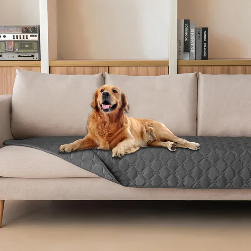 Miniatura 65 de gogobunny Manta 100% Impermeable de Doble Cara para Perros, Cubierta Suave para Cama de Mascotas, Reversible, Protege Muebles, Sillón, Sofá, Coche