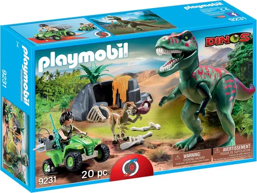Miniatura 5 de Playmobil Explorer Quad con T-Rex
