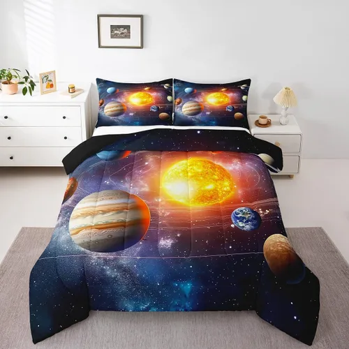 Miniatura 31 de Erosebridal Edredón de Gatos Lindos para Niños con Líneas de Arcoíris Neón, Juego de Ropa de Cama Individual para Niñas, Niños y Adolescentes, Gatos