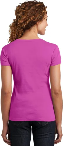 Miniatura 3 de District Made - Camiseta con cuello en V para mujer