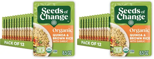 Miniatura 16 de SEEDS OF CHANGE Quinoa orgánica y arroz integral, 8.5 onzas (paquete de 12)