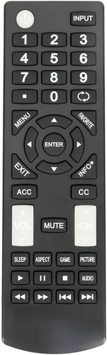 Miniatura 4 de Control remoto de repuesto aplicable para Insignia TV NS-32D220NA20 NS-43D420NA20 NS-55D420NA20 NS-39D310NA19 NS-19D310NA19 NS-24D310NA19