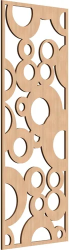 Miniatura 33 de Farwell Paneles de pared decorativos de madera con calado, 13 3/8 pulgadas de ancho x 34 3/8 pulgadas de alto x 1/4 de alto, roble rojo rojo