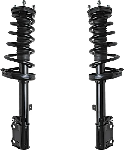 Miniatura 32 de Detroit Axle - 2 puntales delanteros para Chevy Equinox GMC Terrain Saturn Vue Pontiac Torrent Suzuki XL-7 Captiva Sport Struts completos con muelle