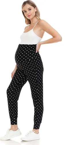 Miniatura 224 de Leggings Depot Pantalones de maternidad para mujer, sobre el vientre, pantalones deportivos casuales para descansar