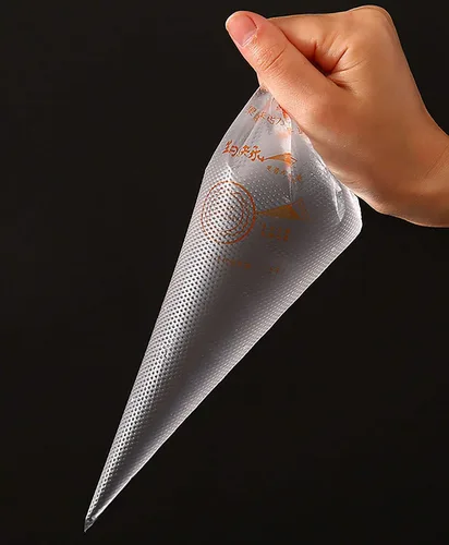Miniatura 2 de Paquete de 100 bolsas de repostería desechables de plástico, para pasteles, glaseado, pastelería, pastelería, pastelería, herramienta de decoración
