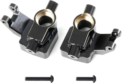 Miniatura 12 de UTB18 Carcasa de eje de peso de contador de latón Revestimiento negro para Axial RC Crawler 1/18 UTB18 Capra Unlimited Trail Buggy RTR Pieza de E