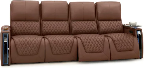 Miniatura 86 de Seatcraft Apex Zero-Gravity CoolZero - Asiento de cine en casa de cuero italiano, reposacabezas eléctrico, lumbar eléctrico, reclinable eléctrico