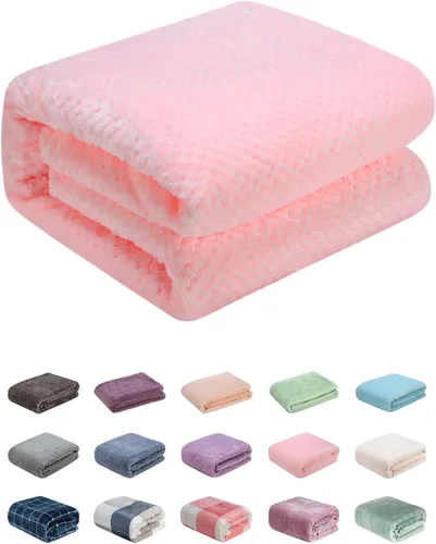 Miniatura 34 de Manta o manta mullida para bebé, suave, cálida y acogedora manta de vellón coral para niños pequeños, bebés o recién nacidos, para cuna, cochecito