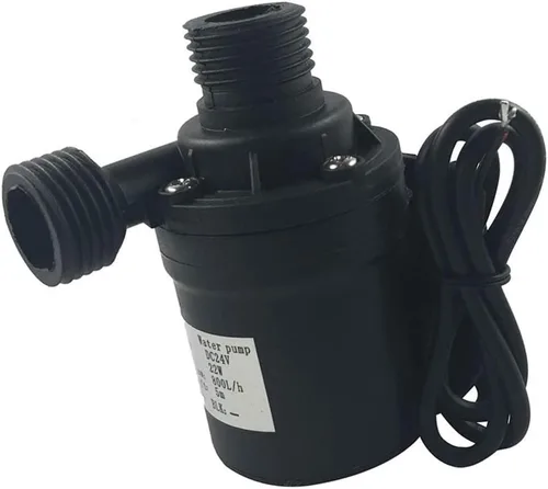 Miniatura 6 de DC 12V 1/2" Unidad magnética centrífuga sumergible bomba de aceite de agua sumergible ultra silenciosa 800L/H 5M/16ft para pecera, fuente, piscina