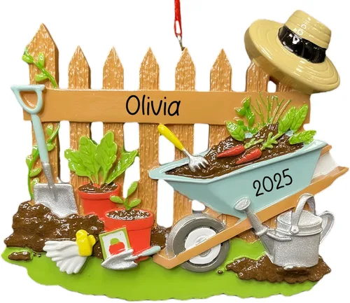 Miniatura 16 de Adorno de Navidad personalizado de golf 2026 18 hoyo, agujero en uno con bola y decoración de bandera para árbol de Navidad Regalo de recuerdo