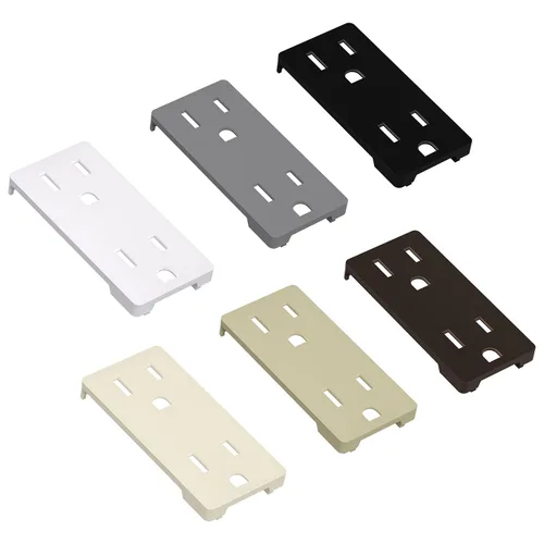 Miniatura 33 de LIDER LR15-TR-GD5P - Receptáculo decorativo mate c/tapa frontal intercambiable, tomacorriente a prueba de manipulaciones/niños, autoconexión a Dorado