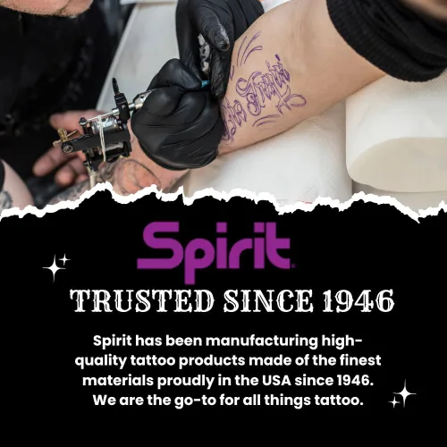 Miniatura 5 de Spirit® Papel de transferencia de tatuaje térmico clásico de 8.5 x 11 pulgadas, 100 hojas, papel de plantilla de tatuaje, fabricado con orgullo