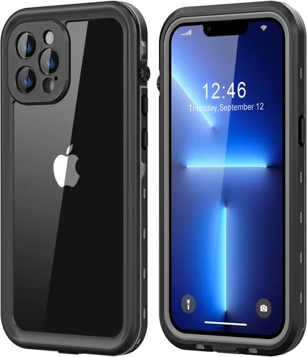Miniatura 8 de Protebox Funda impermeable para iPhone 12 Mini con protector de pantalla integrado, a prueba de golpes, a prueba de polvo, protección de cuerpo