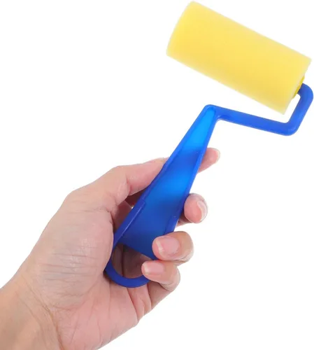 Miniatura 2 de NUOBESTY Paquete de 4 pinceles de esponja de pintura, espuma suave para lienzo, papel, manualidades de madera, herramientas de arte ideales