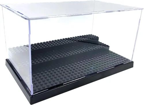 Vitrina para bloques de figuras de acción de minifiguras, caja de exhibición de almacenamiento para minifiguras LEGO, apta para amantes de LEGO,