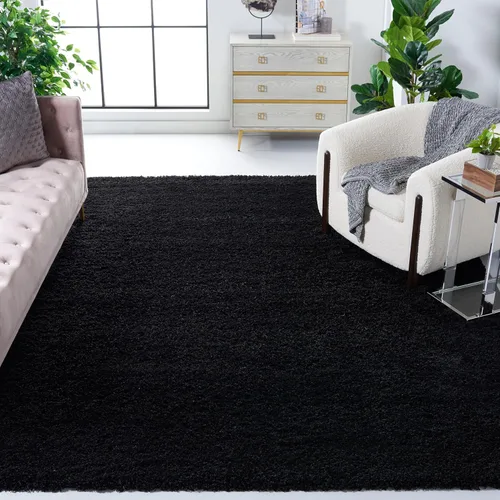 Miniatura 27 de SAFAVIEH Laguna Shag Collection - Alfombra decorativa, 2 pies 3 pulgadas x 4 pies, color beige, diseño sólido, no desprende pelusa y de fácil