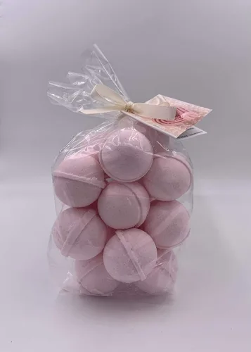Miniatura 7 de Spa Pure One Thousand Kisses Bath Bomb Fizzies con manteca de karité, ultra hidratante y mejor para todo tipo de piel, cada una de 1 onza