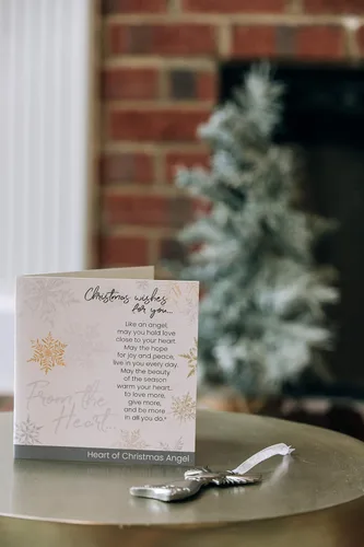 Miniatura 6 de Hermoso ángel de amor con deseos navideños para familiares y amigos