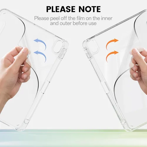 Miniatura 7 de Funda para iPad Air de 11 pulgadas (M4/M3/M2) 2026/2025/2024, iPad Air de 5ª/4ª generación de 10.9 pulgadas 2022/2020 con soporte para lápices, Gris