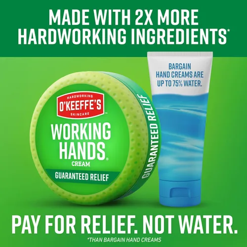 Miniatura 4 de O'Keeffe's Working Hands - Crema para manos, frasco de 3.4 oz.