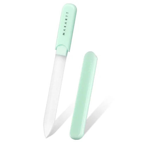 Miniatura 12 de Makartt Lima de Uñas - Lima de Uñas de Cristal con Estuche, Limas de Uñas de Cristal con Chorro de Arena de Doble Cara para Uñas Naturales, Buffer