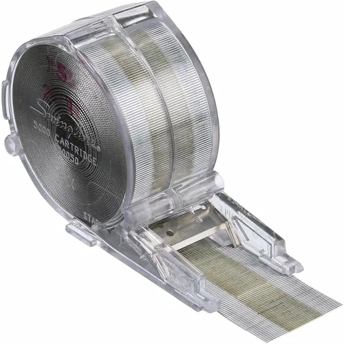 Miniatura 6 de Swingline Cartucho de grapas premium, 5,000 grapas/cartucho, longitud de pierna de 3/8 pulgadas, grapas sin atascos para grapadora Swingline