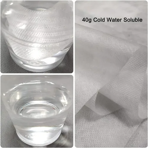 Miniatura 4 de Wash-Away - Estabilizador soluble en agua de 10 pulgadas x 3 yardas, peso ligero, no tejido, para lavar a máquina, bordado de bordado, respaldo