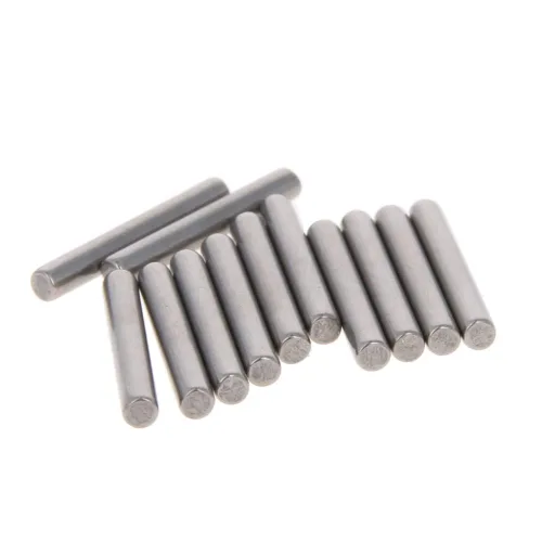 Miniatura 34 de MroMax 100 pasadores cilíndricos de acero inoxidable 304 M1.0.197 x 0.236 in, clavijas de soporte de estante para dispositivos metálicos