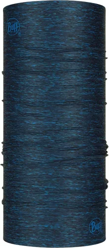 Miniatura 30 de BUFF CoolNet UV Polaina para el cuello, Protección solar UPF 50, Transpirable, Versátil, Mascarilla de secado rápido, Negro y Azul, Talla para Sun