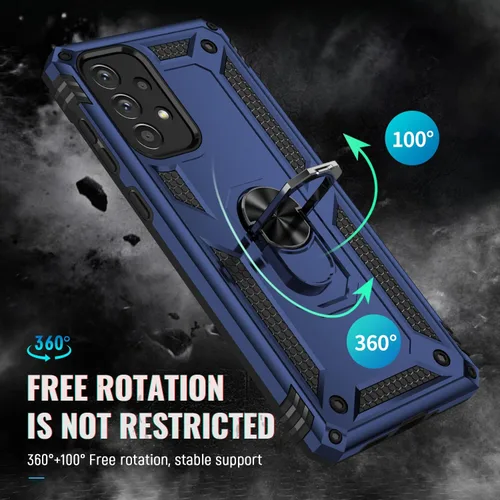 Miniatura 5 de Funda compatible con Xiaomi Poco X3 GT, compatible con Redmi Note 10 Pro (China), funda para teléfono 5G con soporte de anillo, fundas 2 en 1