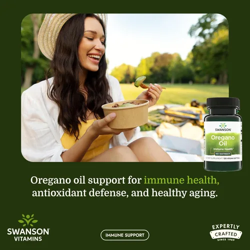 Miniatura 2 de Swanson Aceite de orégano Extracto 10:1 Suplemento de salud digestiva y respiratoria para adultos que buscan apoyo natural para el tracto