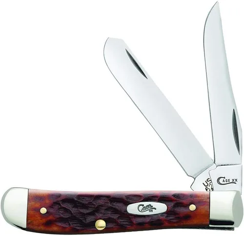 Miniatura 15 de Case XX WR - Navaja de bolsillo Mini Trapper de hueso ámbar, artículo #013 - (6207 SS) - Longitud cerrada: 3 1/2 pulgadas
