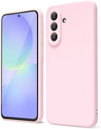 Miniatura 189 de oakxco Funda para teléfono Samsung Galaxy A12 con agarre de silicona líquida, linda delgada fina suave cubierta de gel de goma TPU lisa para mujeres