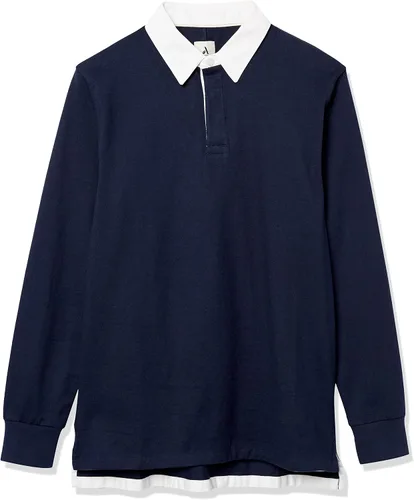 Miniatura 6 de Tienda Essentials Men's Organic Cotton Long Sleeve Rugby Top (Previously Tienda Aware)