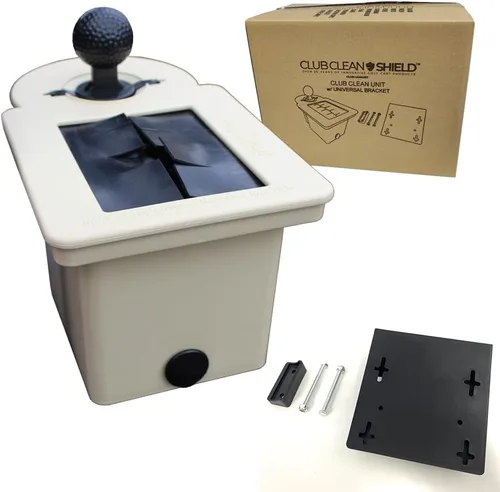 Miniatura 14 de Club Clean – Original Golf Cart Ball & Club Washer Kit with Universal Bracket + Optional Custom Mounting Brackets – Fits EZGO RXV, Club Car Arandela