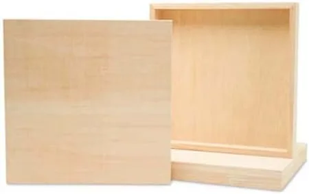 Miniatura 12 de Panel de pintura de abedul de 11 x 14 x 1-1/2 pulgadas, paquete de 3 tableros de lienzo de madera para pintar, carteles en blanco para manualidades