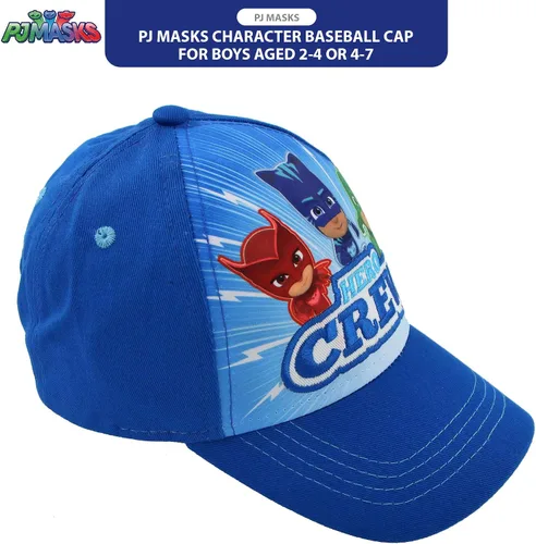Miniatura 3 de PJ Masks Gorra de béisbol de algodón para niños con bordado (de 2 a 7 años)