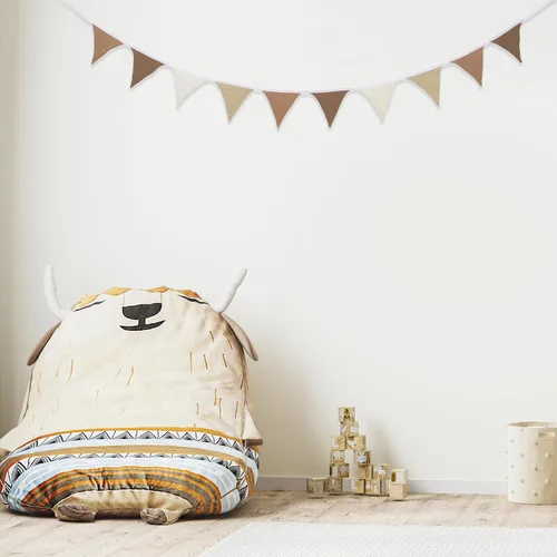 Miniatura 4 de Banderines, Banderas de Banderín, para Decoración de Habitación de Bebés y Niños Pequeños, para Decoración de Guardería, Cumpleaños de Bebé, Boda