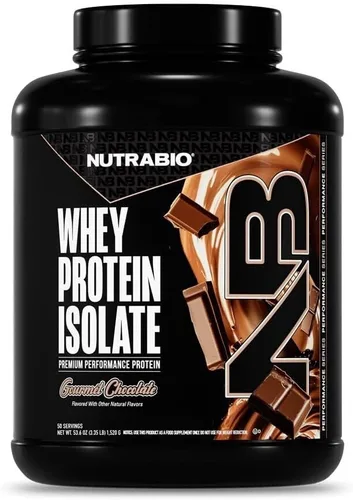 Miniatura 19 de NutraBio 100% Aislado de Proteína de Suero en Polvo, 25g de Proteína con Perfil Completo de Aminoácidos, Libre de Soja y Gluten, Proteína de Suero
