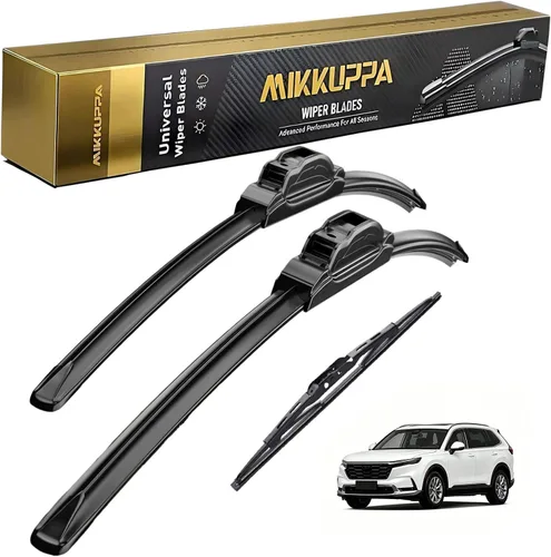 Miniatura 85 de MIKKUPPA Juego de 3 limpiaparabrisas de 22+21+12 pulgadas - Reemplazo para Dodge Durango 2011-2023, Jeep Grand Cherokee 2011-2013 - Limpiaparabrisas