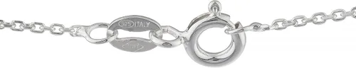 Miniatura 3 de Colgante de medalla reversible de San Benito de plata 925 con collar de eslabones de 18.0in