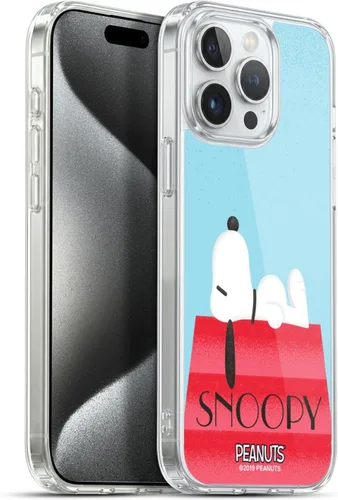 Miniatura 125 de Head Case Designs Snoopy Deco Dreams - Funda de gel suave con licencia oficial de Peanuts Blue Pattern compatible con Apple iPhone 7 Plus/iPhone 8