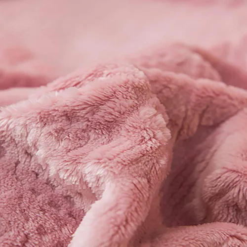 Miniatura 6 de Funda de cama, sofá de siesta, manta ligera y acogedora para el hogar, manta de franela suave reversible lavable
