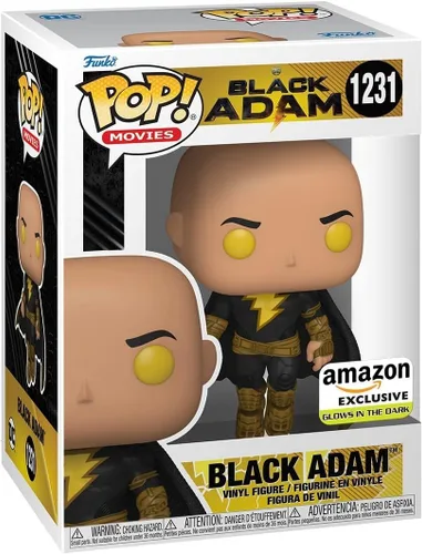 Miniatura 2 de Funko Películas: Black Adam - Black Adam Flying con capa (brillante), exclusivo de Amazon, multicolor, 65031