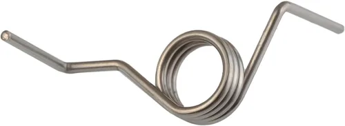 Miniatura 4 de 4 piezas de repuesto de resorte de puerta francesa para refrigerador GE WR02X12650 y mangas blancas Pin French Spring reemplaza para GE WR02X12651