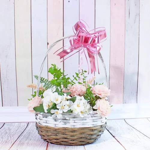 Miniatura 2 de WEWILUCK Lazos de regalo para regalos, lazos rosas para envolver regalos, lazos de regalo con cinta para bodas, despedidas de soltera y decoración