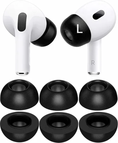 Miniatura 9 de Almohadillas de repuesto para AirPods Pro, JNSA Air Pods Pro Covers Air Pods Pro, almohadillas de silicona para los oídos, 3 pares, tamaño pequeño