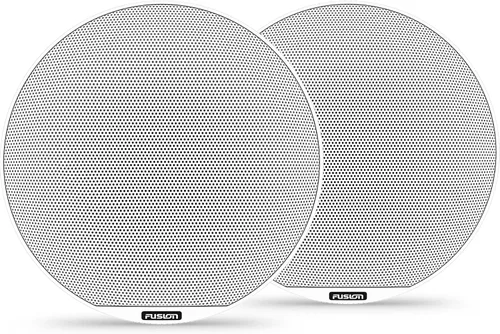 Garmin Fusion® Signature Series 3i - Altavoces coaxiales marinos marinos, 8.8 pulgadas, 330 vatios, coaxiales, clásicos, blancos (par)