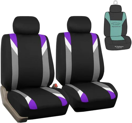 Miniatura 19 de Fundas para asientos modernos, bolsa de aire y Ready™ split de FH GROUP FH-FB033115, para la mayoría de automóviles, camiones, SUV o furgonetas